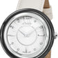 Alor - 0.04 Cts Leather Strap Diamond Watch