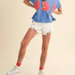 Anniewear - Caleb Cut Off Denim Shorts