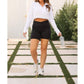 Julia Rose - Crossover Biker Shorts