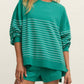 Z Supply - Modern Weekender Stripe Sweatshirt
