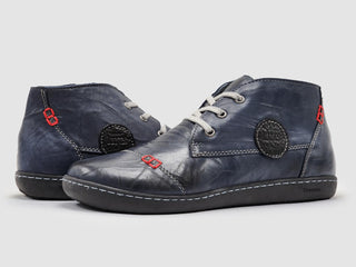 Kcr Group - Botas femininas de couro com forro de lã e sola médica com zíper