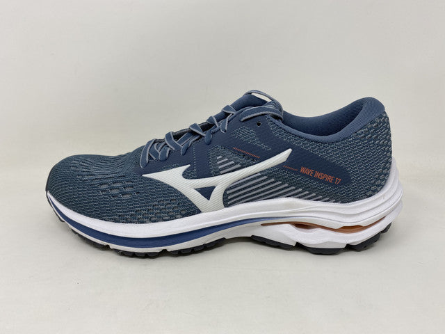 Tênis de corrida Mizuno Wave Inspire 17 feminino, azul, tamanho 6,5 B(M) EUA