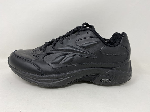 Tênis de caminhada feminino Reebok Walk Ultra DMX Plus, preto, tamanho 8,5 B(M) EUA