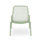 Outdoor Iron Chair With Mesh Design