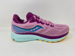 Tênis de corrida Saucony Ride 14 feminino Future Pink tamanho 7 B(M) EUA
