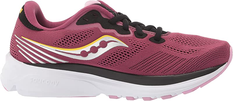 Tênis de corrida Saucony Ride 14 feminino, amarelo, tamanho 10 B(M) EUA