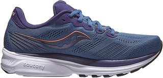 Tênis de corrida Saucony Ride 14 feminino, meia-noite/cobre, tamanho 7 B(M) EUA