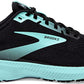 Tênis Brooks Launch 8 Feminino para Corrida Preto/Ébano/Azul