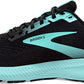 Tênis Brooks Launch 8 Feminino para Corrida Preto/Ébano/Azul