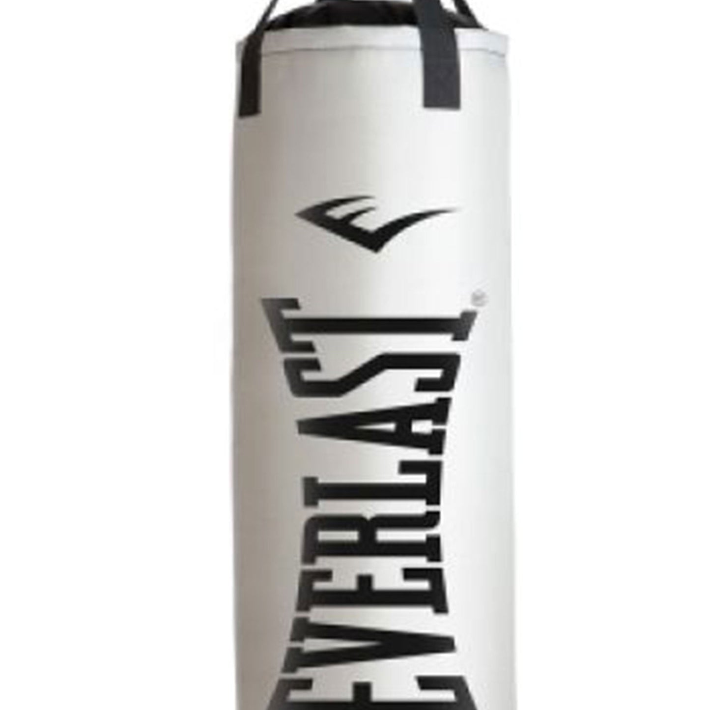 Saco de pancadas de boxe pesado Everlast Nevatear Fitness Workout 60 libras, platina