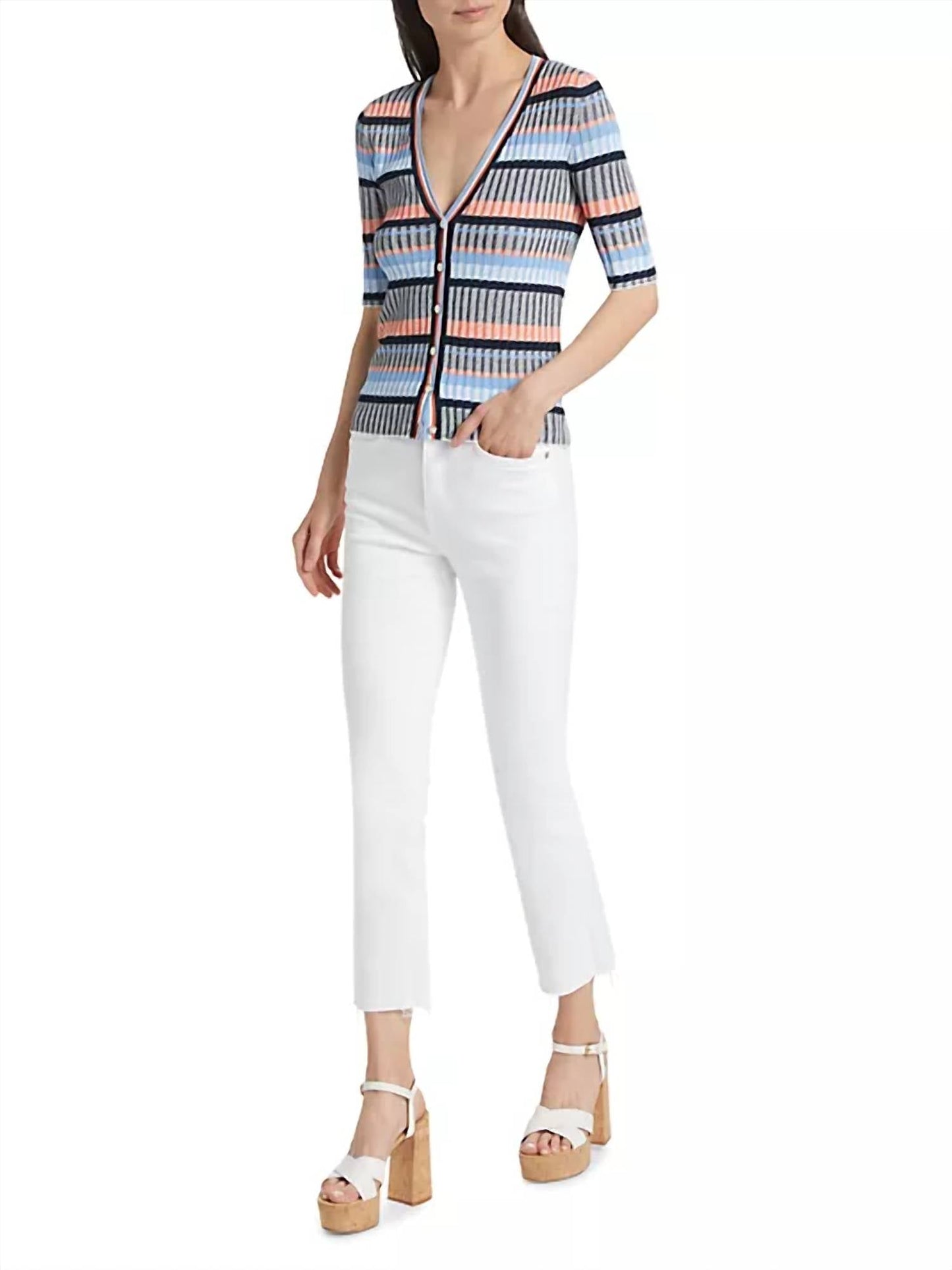 Veronica Beard - Calliope Ribbed Cardigan