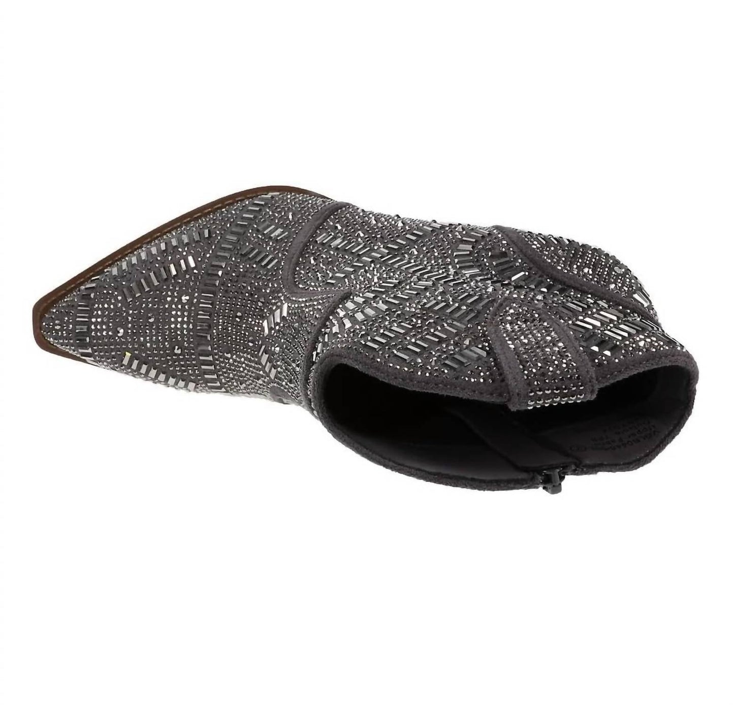 Very G - Women's One Day Zip Side Bling Short Boot