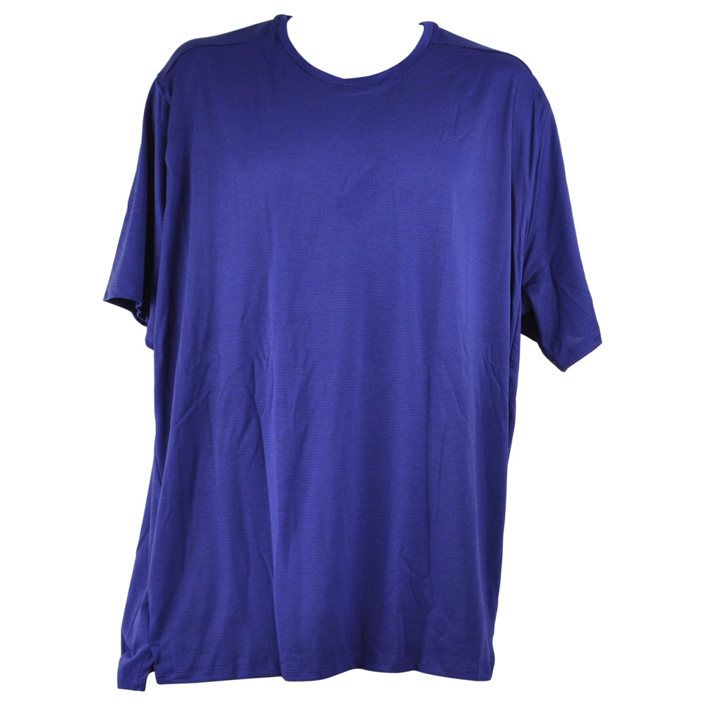 Burgundy Dry Fit Vent Plain Solid Blank Adults Men Crew Neck Tshirt Tee