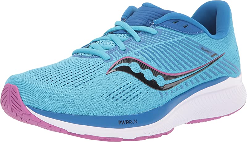 Tênis de corrida Saucony Guide 14 feminino, azul, tamanho 6,5 B(M) EUA
