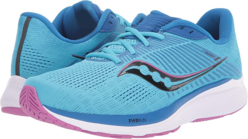 Tênis de corrida Saucony Guide 14 feminino, azul, tamanho 6,5 B(M) EUA