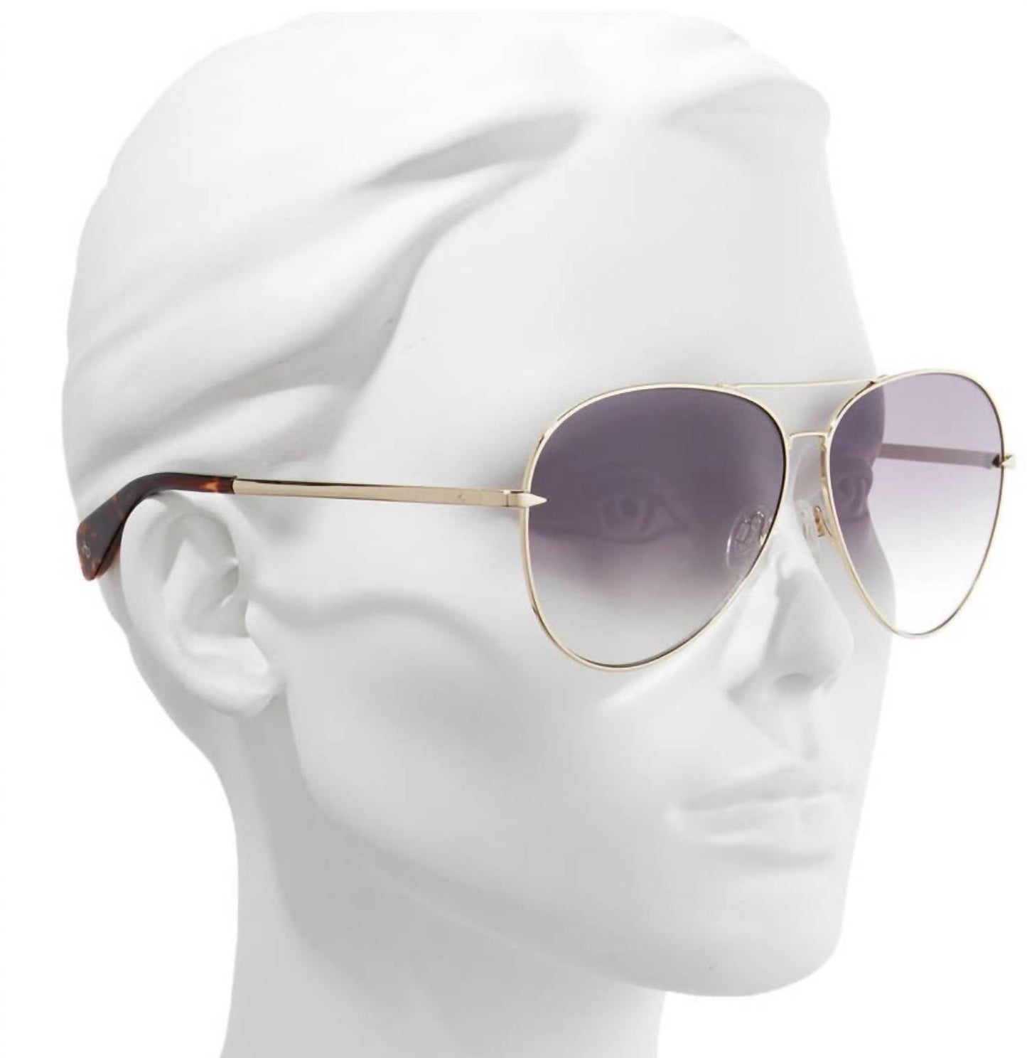 Rag & Bone - Women's 63mm Oversize Aviator Sunglasses