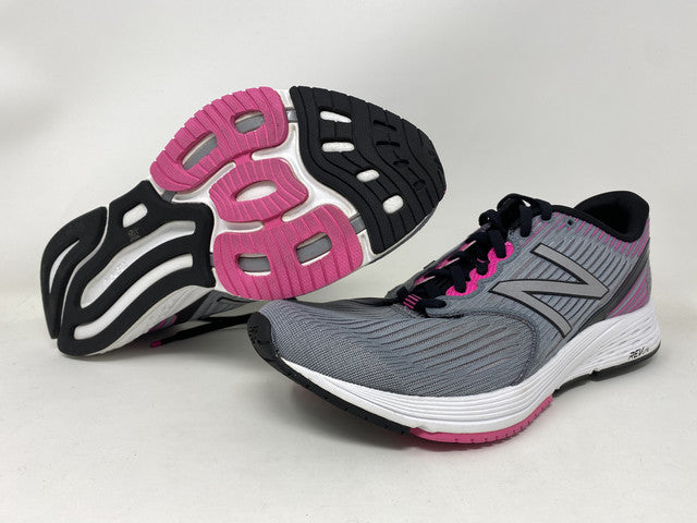 Tênis de corrida New Balance 890 V6 feminino, cinza, tamanho 10,5 B(M) EUA