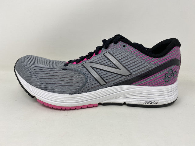 Tênis de corrida New Balance 890 V6 feminino, cinza, tamanho 10,5 B(M) EUA