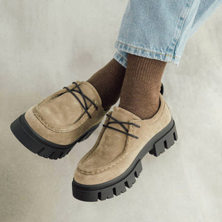 Bussola - Women's Cailey Laceup Moccasins