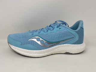 Tênis de corrida Saucony Freedom 4 feminino, tamanho Powder/Jade, tamanho 8,5 B(M) EUA