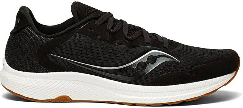 Tênis Saucony Freedom 4 Masculino para Corrida Preto/Goma Tamanho 12 D(M) EUA
