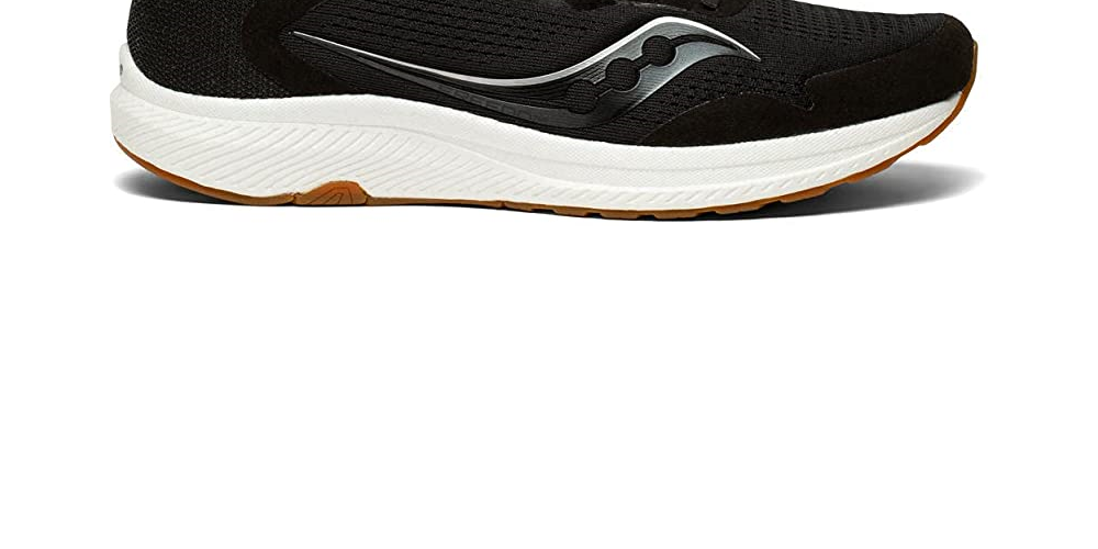 Tênis Saucony Freedom 4 Masculino para Corrida Preto/Goma Tamanho 12 D(M) EUA