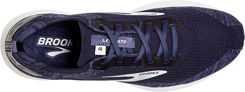 Tênis de corrida Brooks Levitate 4 masculino, azul, tamanho 8 D(M) EUA