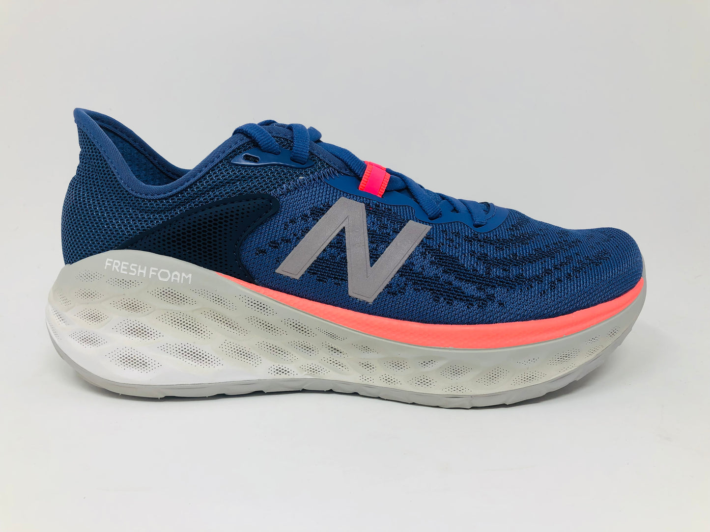 Tênis de corrida New Balance More V2 feminino, azul, tamanho 8 B(M) EUA