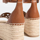 Tory Burch - Women's INES Cage Wedge Espadrilles