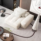 Modern Oversized Modular Sectional Sofa with Sparkling Chenille Fabric