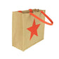 22Tote - Women's Lightweight Star Straw Tote Bag