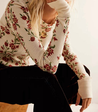 Free People - Pretty Little Thermal Pullover