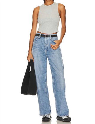 Agolde - Calça Jeans Baggy de Cintura Baixa