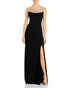 adrianna-papell-womens-black-embellished-jersey-gown-size-2