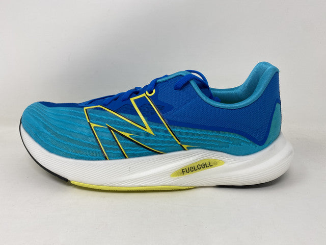 Tênis de corrida masculino New Balance FuelCell Rebel v2 Virtual Sky tamanho 13 D(M) EUA