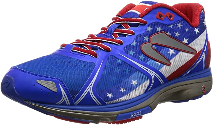 Tênis de corrida masculino Newton Running USA Fate II vermelho tamanho 5,5 D(M) EUA