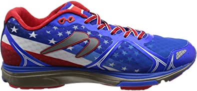 Tênis de corrida masculino Newton Running USA Fate II vermelho tamanho 5,5 D(M) EUA