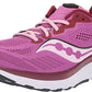 Tênis de corrida Saucony Ride 14 feminino Razzle/Fairytale tamanho 10 B(M) EUA