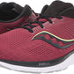 Tênis de corrida Saucony Guide 14 masculino, Mulberry/Lime, tamanho 8,5 D(M) EUA