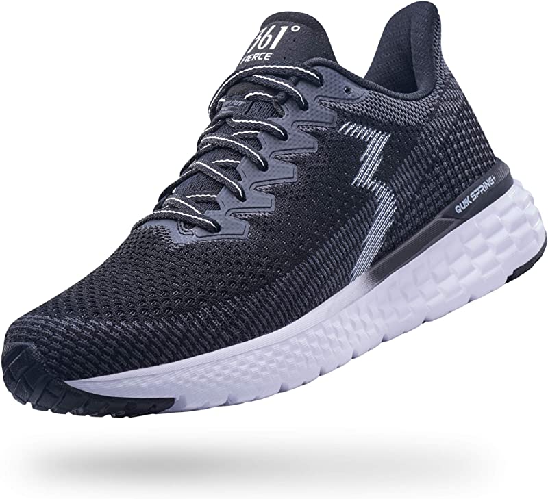 Tênis de corrida masculino Fierce 361 Degrees, preto, tamanho 14 D(M) EUA