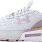 Tênis de corrida Under Armour HOVR Mega 2 Clone feminino, cinza, tamanho 7 B(M) EUA