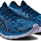 Tênis de corrida ASICS Gel-Nimbus 23 Knit feminino, cinza, tamanho 6 B(M) EUA