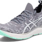 Tênis de corrida ASICS Gel-Cumulus 23 Knit feminino, cinza, tamanho 10 B(M) EUA