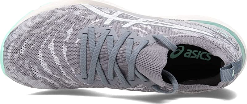 Tênis de corrida ASICS Gel-Cumulus 23 Knit feminino, cinza, tamanho 8 B(M) EUA