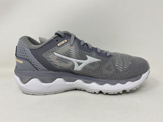 Tênis de corrida Mizuno Horizon 5 feminino, prata, azul marinho/cinza, tamanho 7 B(M) EUA