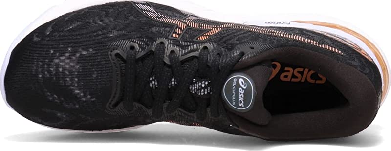 Tênis de corrida feminino ASICS Gel-Cumulus 23, preto, tamanho 10 B(M) EUA