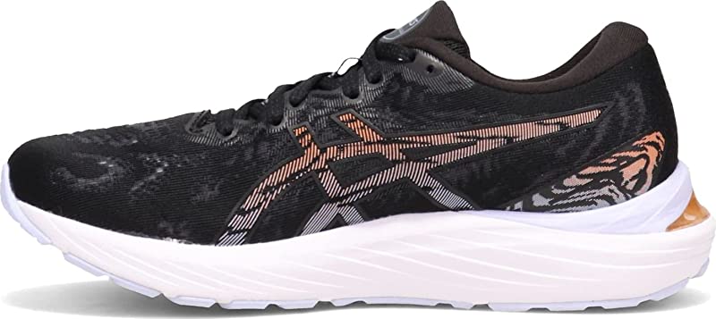 Tênis de corrida feminino ASICS Gel-Cumulus 23, preto, tamanho 6,5 B(M) EUA
