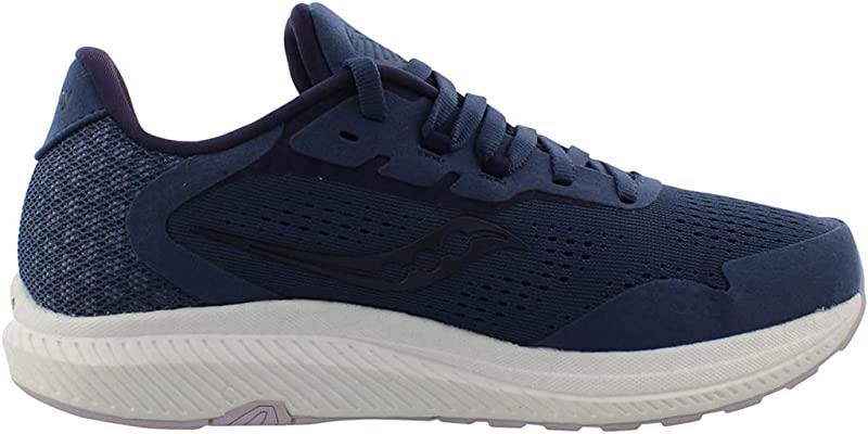 Tênis de corrida Saucony Freedom 4 feminino Storm/Lilás tamanho 7 B(M) EUA