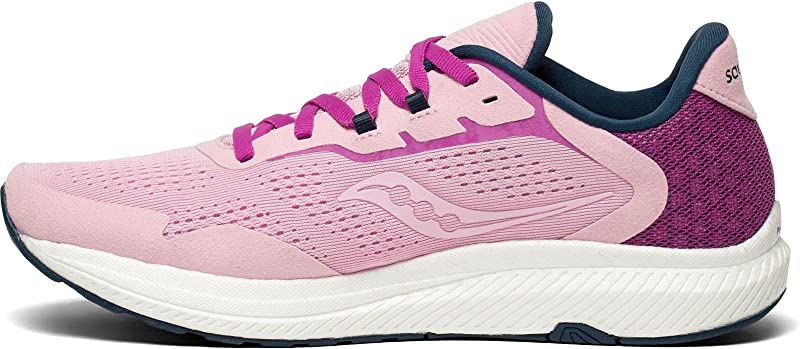 Tênis de corrida Saucony Freedom 4 feminino Fairytale/Space tamanho 8,5 B(M) EUA