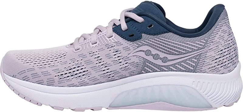 Tênis de corrida Saucony Guide 14 feminino, azul, tamanho 6 B(M) EUA
